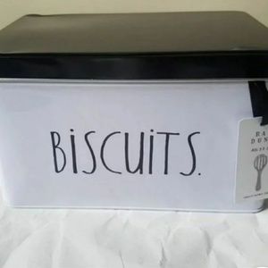 Rae Dunn Biscuits tin